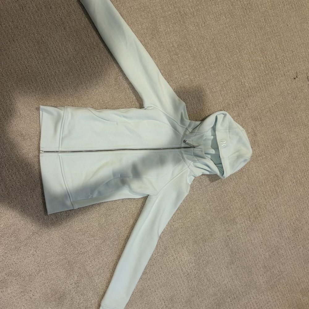 Lululemon Athletica Sky Blue Zip-Up Hoodie